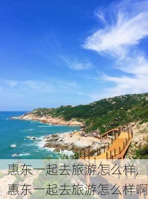 惠东一起去旅游怎么样,惠东一起去旅游怎么样啊