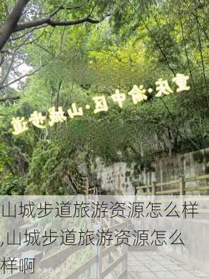 山城步道旅游资源怎么样,山城步道旅游资源怎么样啊