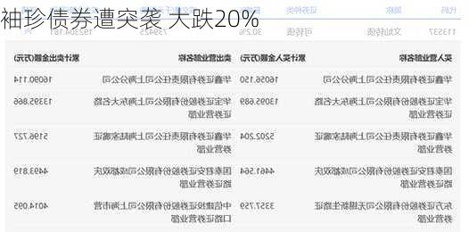 袖珍债券遭突袭 大跌20%