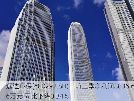 远达环保(600292.SH)：前三季净利润8836.66万元 同比下降0.34%