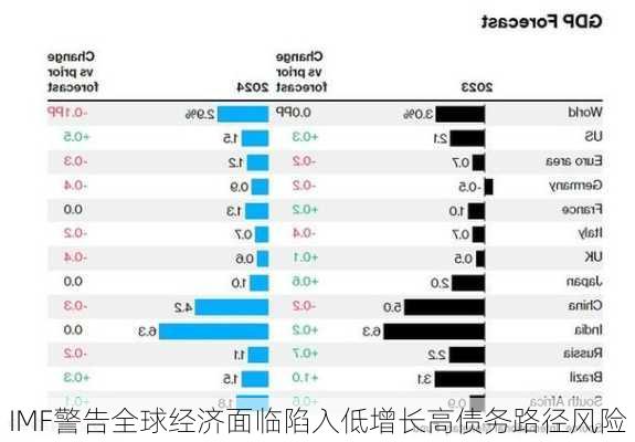 IMF警告全球经济面临陷入低增长高债务路径风险