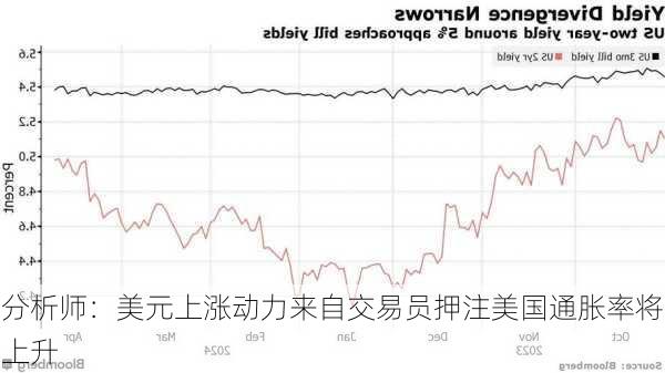 分析师：美元上涨动力来自交易员押注美国通胀率将上升