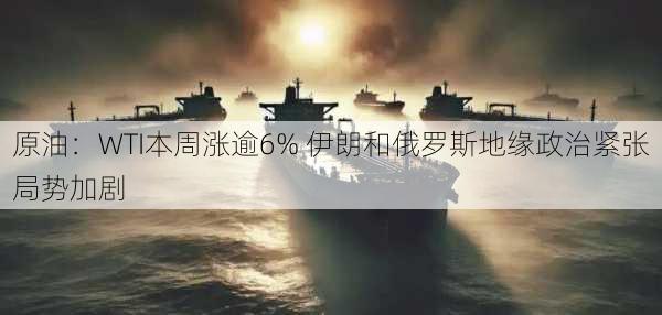 原油：WTI本周涨逾6% 伊朗和俄罗斯地缘政治紧张局势加剧