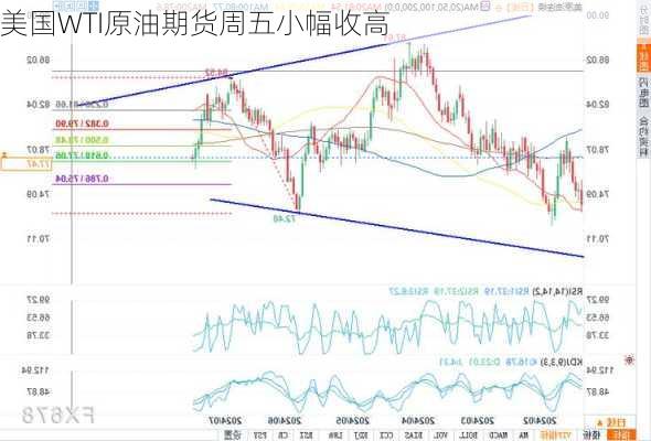 美国WTI原油期货周五小幅收高