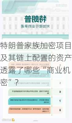 特朗普家族加密项目及其链上配置的资产透露了哪些“商业机密”？